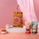 प्रीमियम उपहार पोटली, 500 ग्राम शुद्ध सामग्री